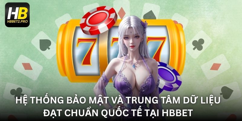 Hệ thống bảo mật và trung tâm dữ liệu đạt chuẩn quốc tế tại HBBET